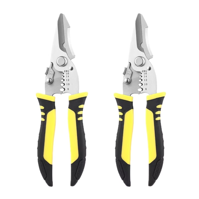 Multi-Function Electrician Scissors with Wire Stripper Multi-Function Electrician Scissors with Wire Stripper