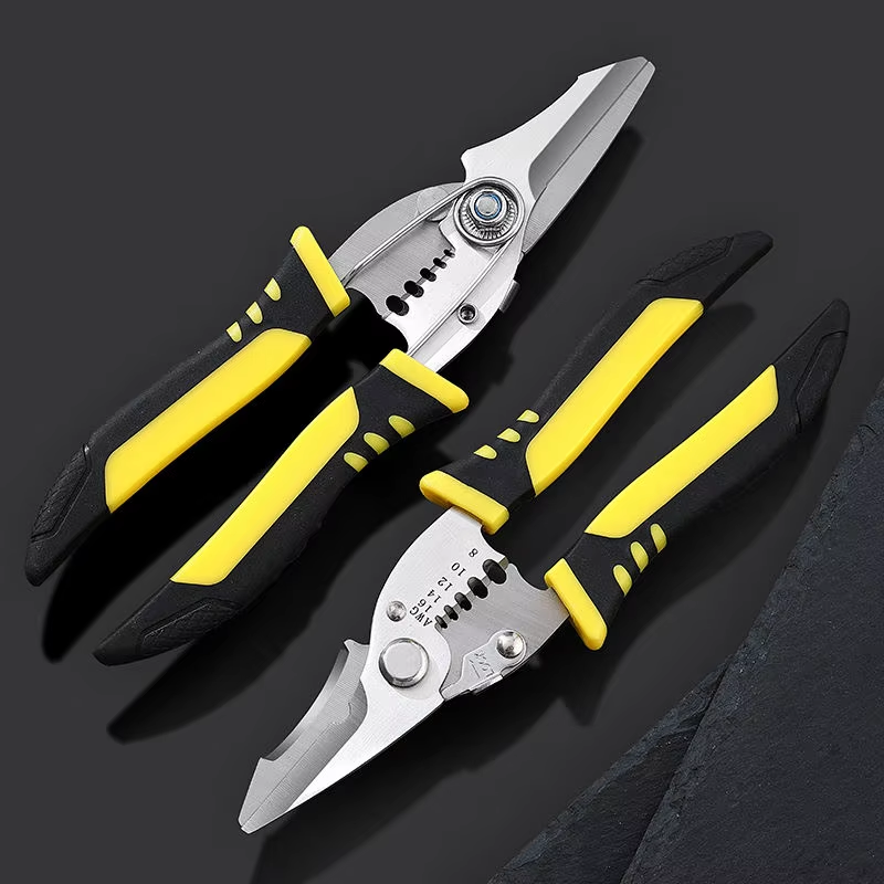 Lâminas de aço inoxidável para corte de fios elétricos