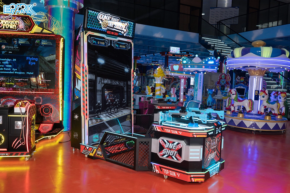 モール向けのターンキー アーケード ソリューション