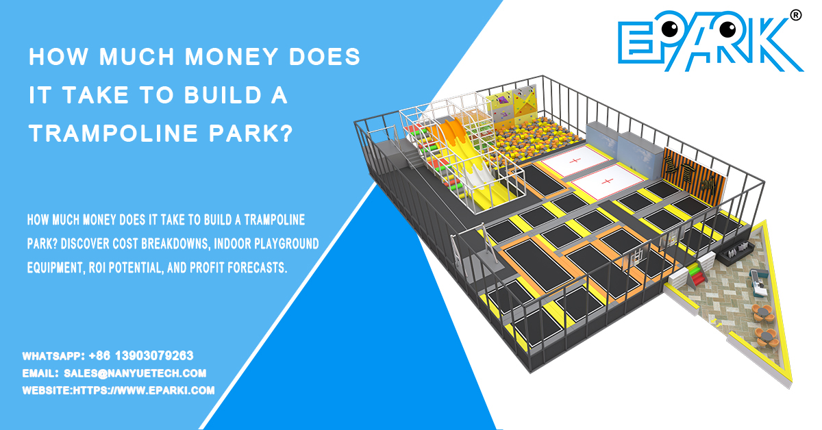 Combien coûte la construction d'un parc de trampolines ?