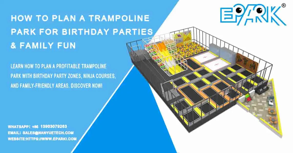 Comment organiser un parc de trampolines pour des fêtes d'anniversaire et des activités familiales amusantes
