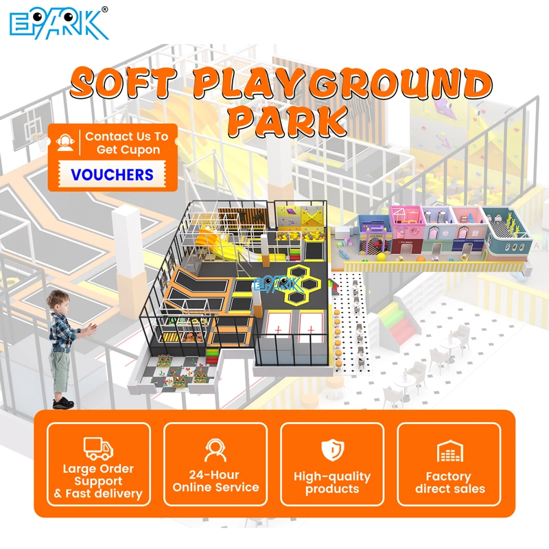 Zone de jeux intérieure pour enfants à vocation commerciale