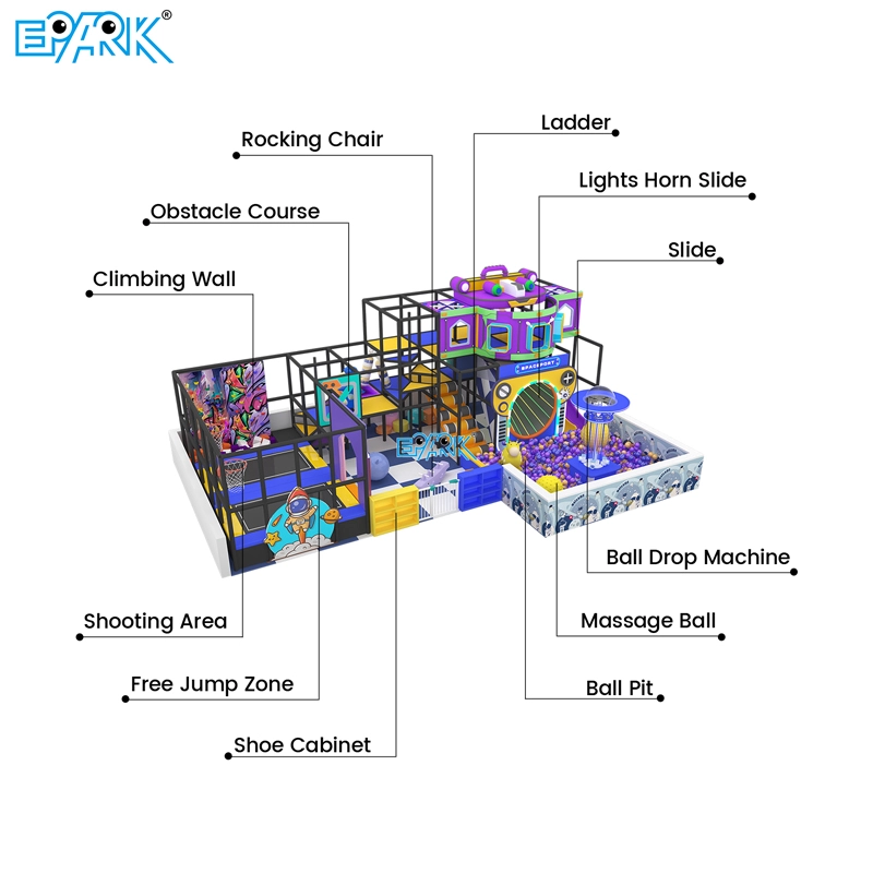 Safe and Fun Indoor Playground Design