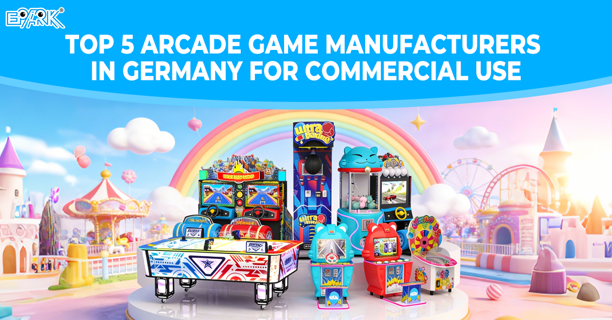 Top 5 Arcade Game Manufacturers in Germany for Commercial Use