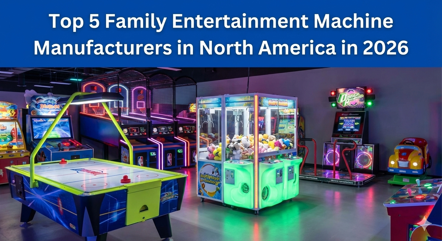 Top 5 Family Entertainment Machine Manufacturers in North America in 2026