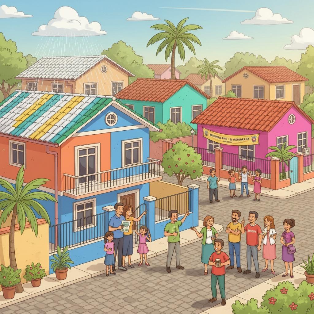 residential PVC roof tiles Paraguay