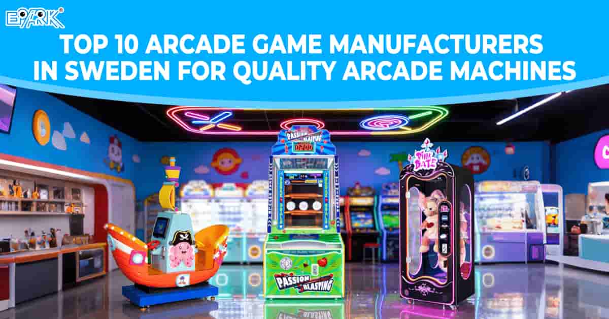 Top 10 Arcade Game Manufacturers in Sweden for Quality Arcade Machines