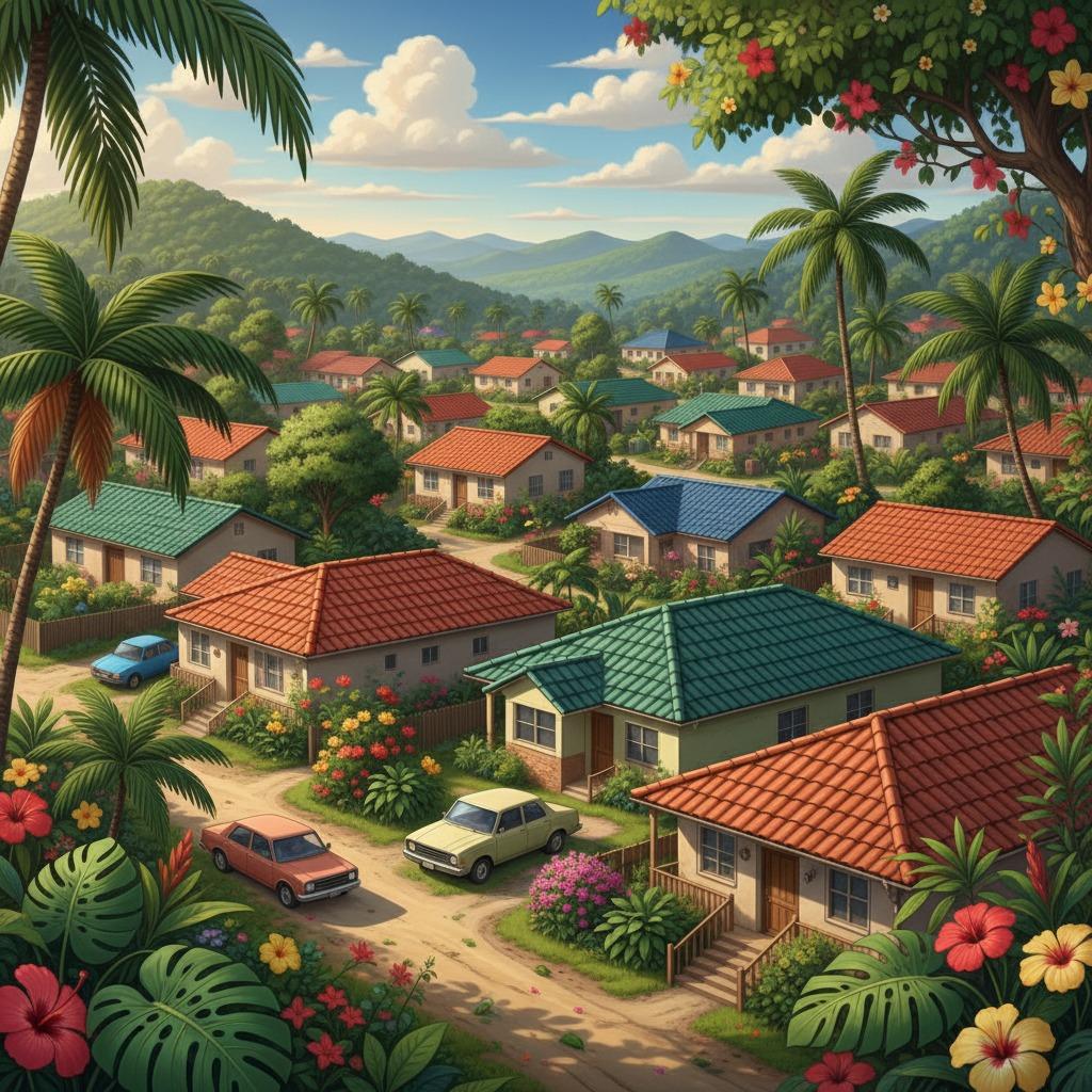 residential PVC roof tiles Panam&aacute;