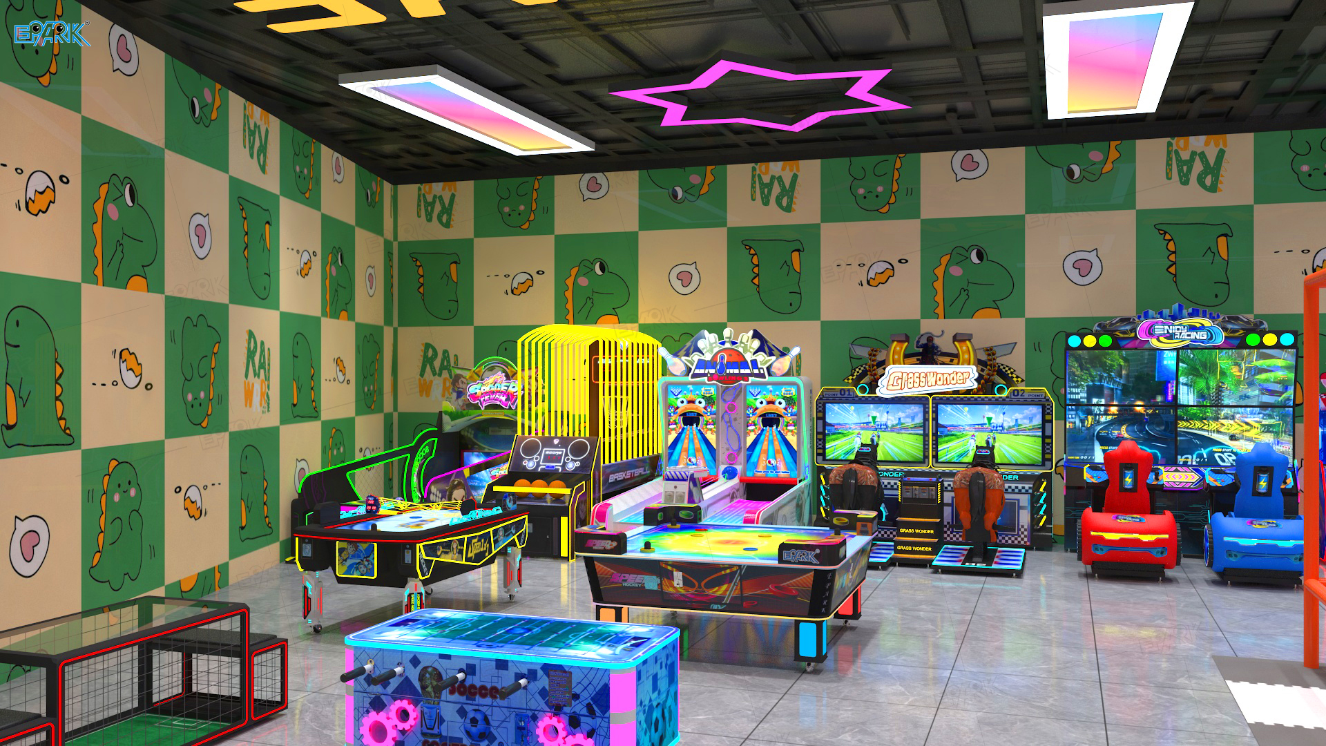 coin operated game machine supplier