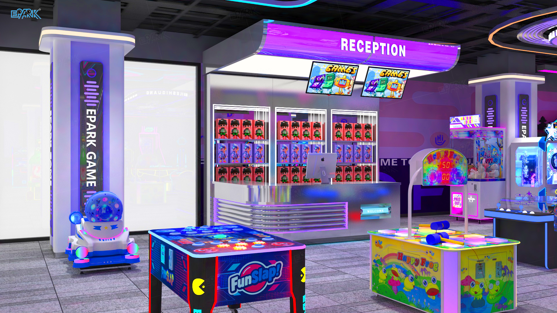 coin operated game machine manufacturer