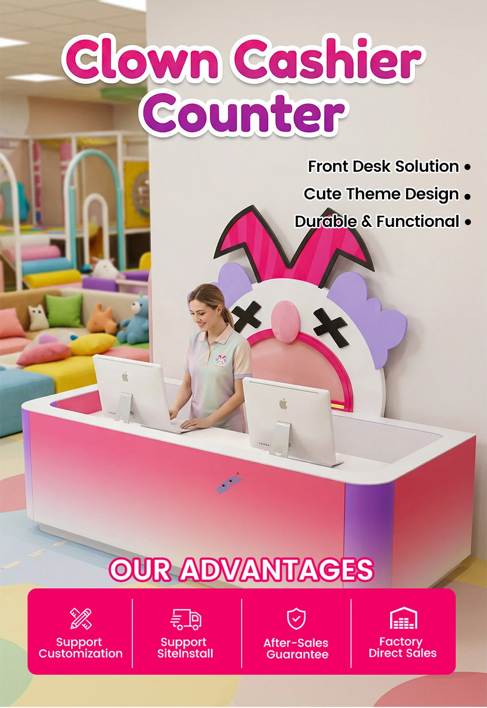 Children's Entertainment Counter