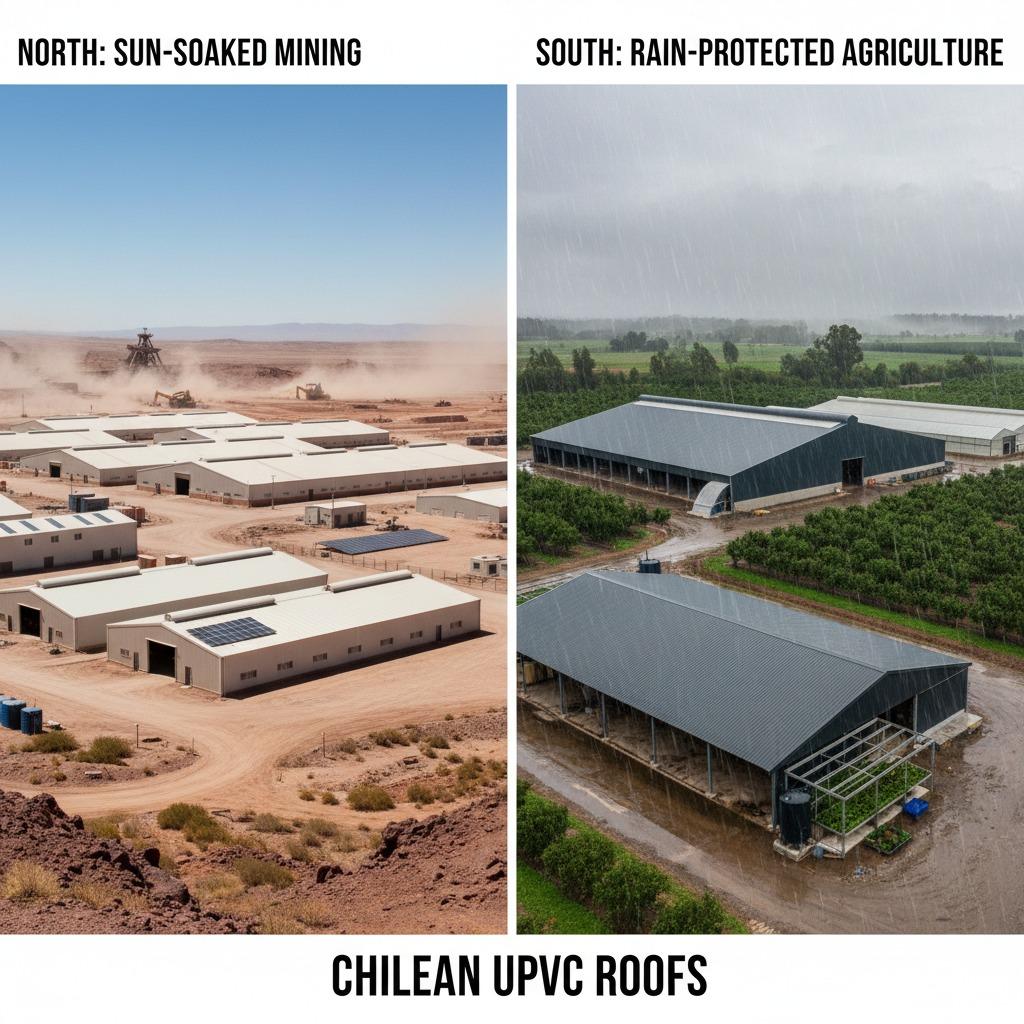 UPVC roof
