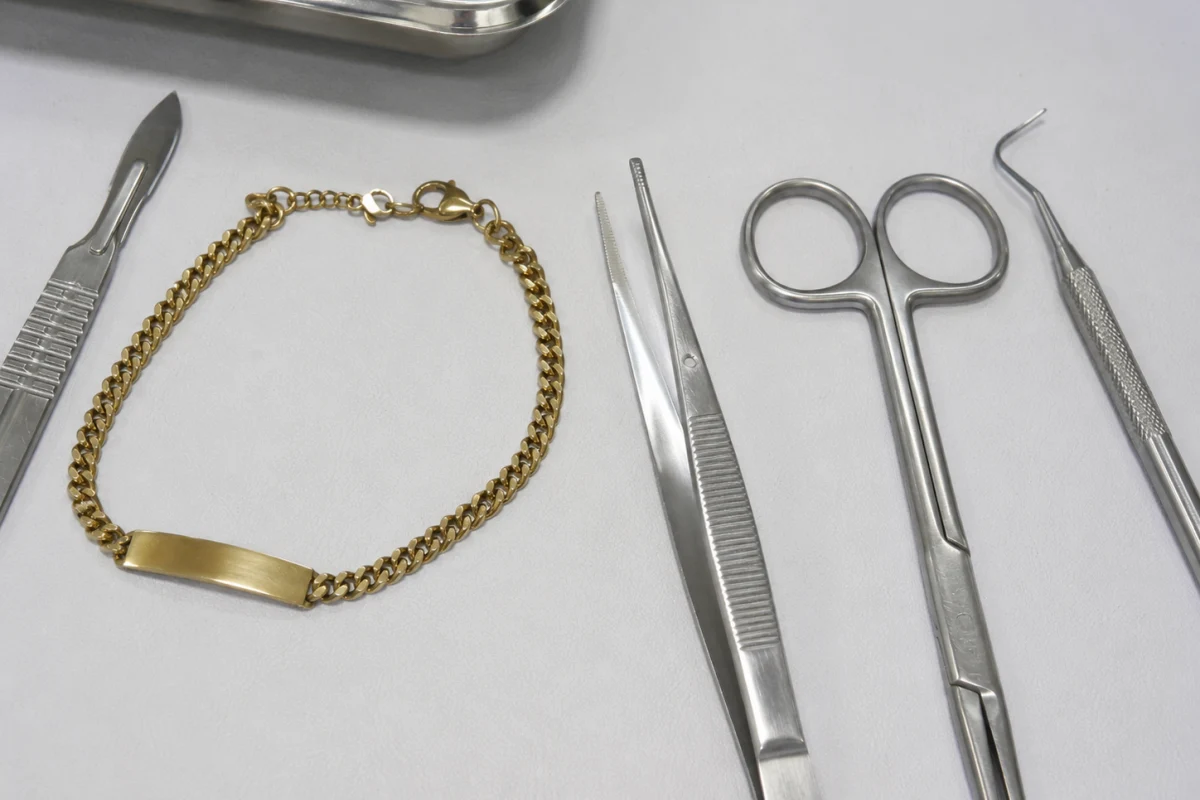Gold PVD stainless steel jewelry designed for waterproof everyday wear and long-term durability