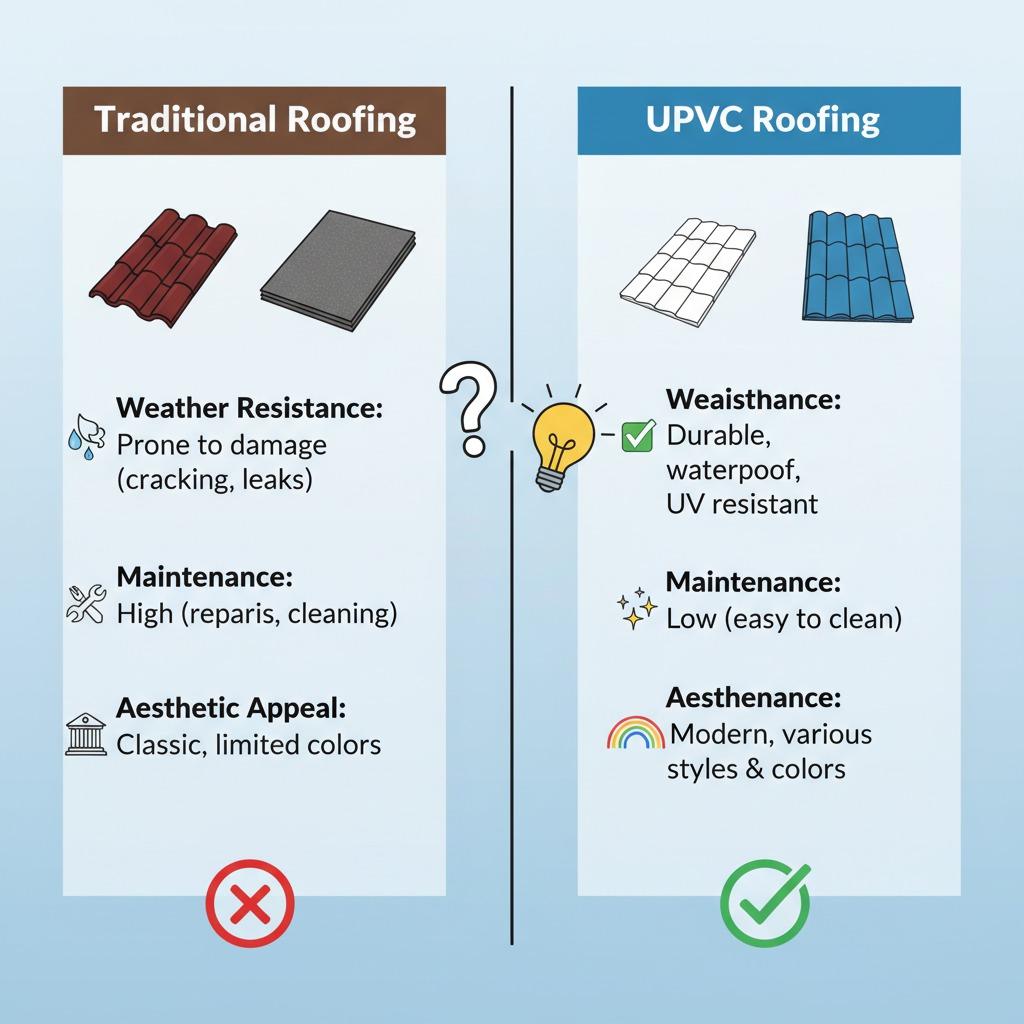 UPVC屋顶板