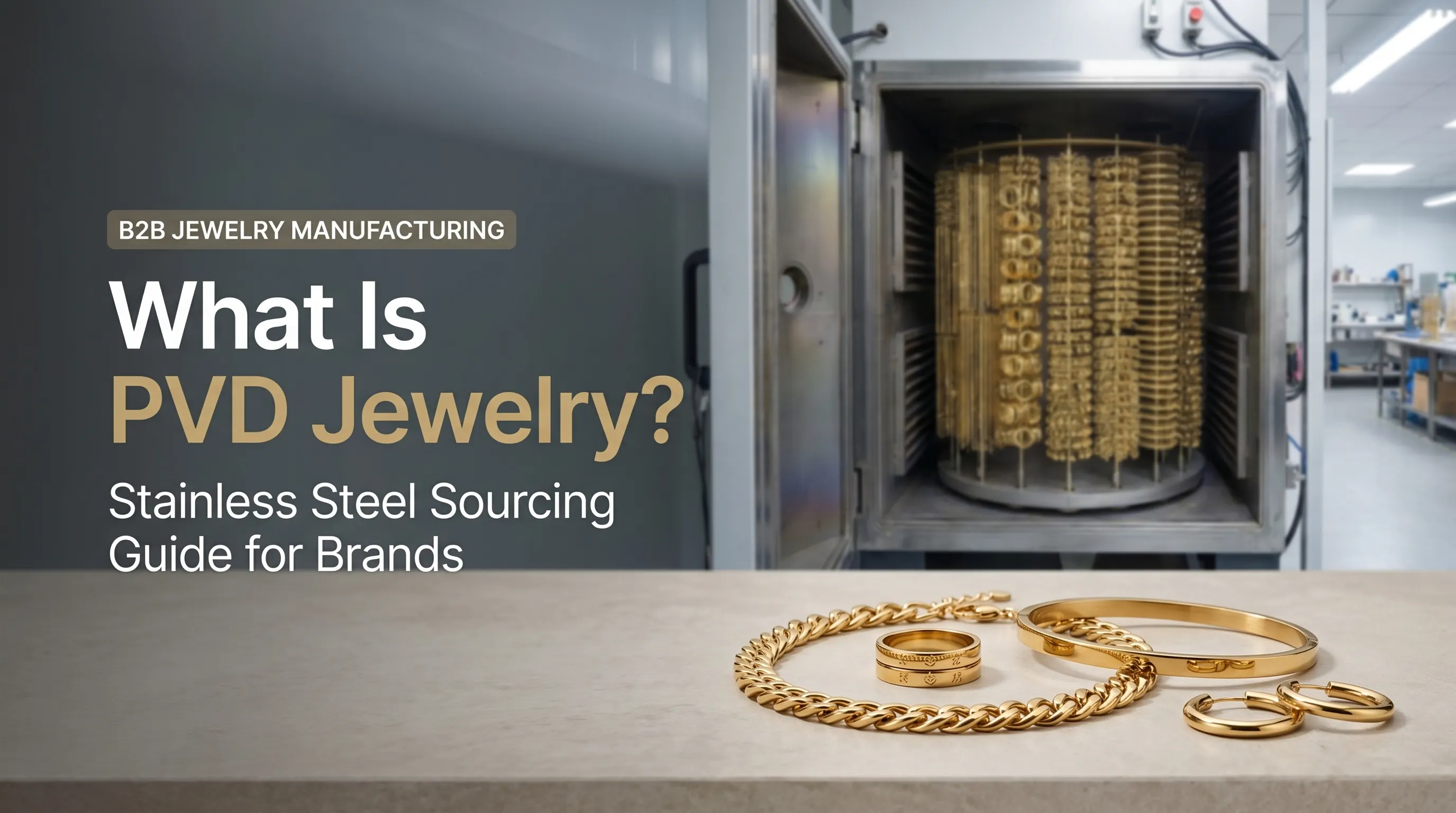 What Is PVD Jewelry? Stainless Steel Sourcing Guide for Brands What Is PVD Jewelry? Stainless Steel Sourcing Guide for Brands