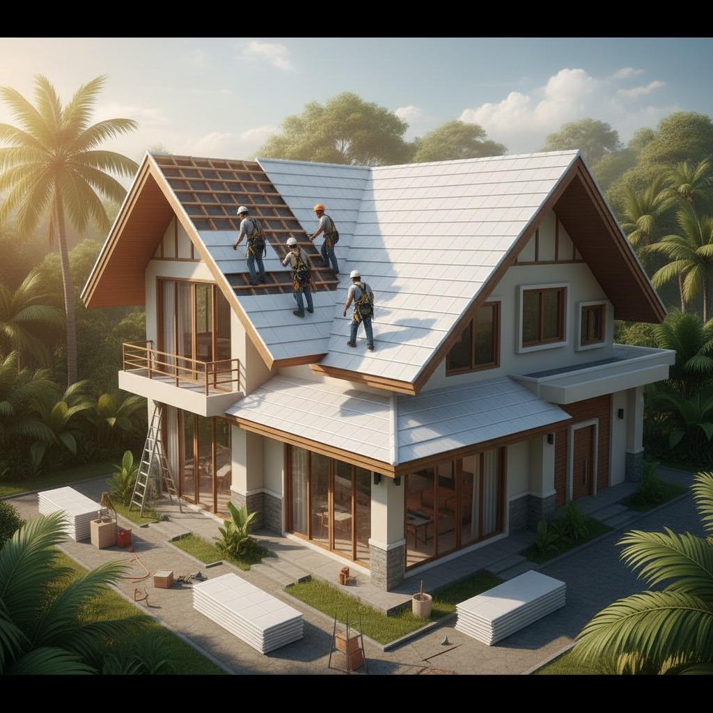 UPVC roof