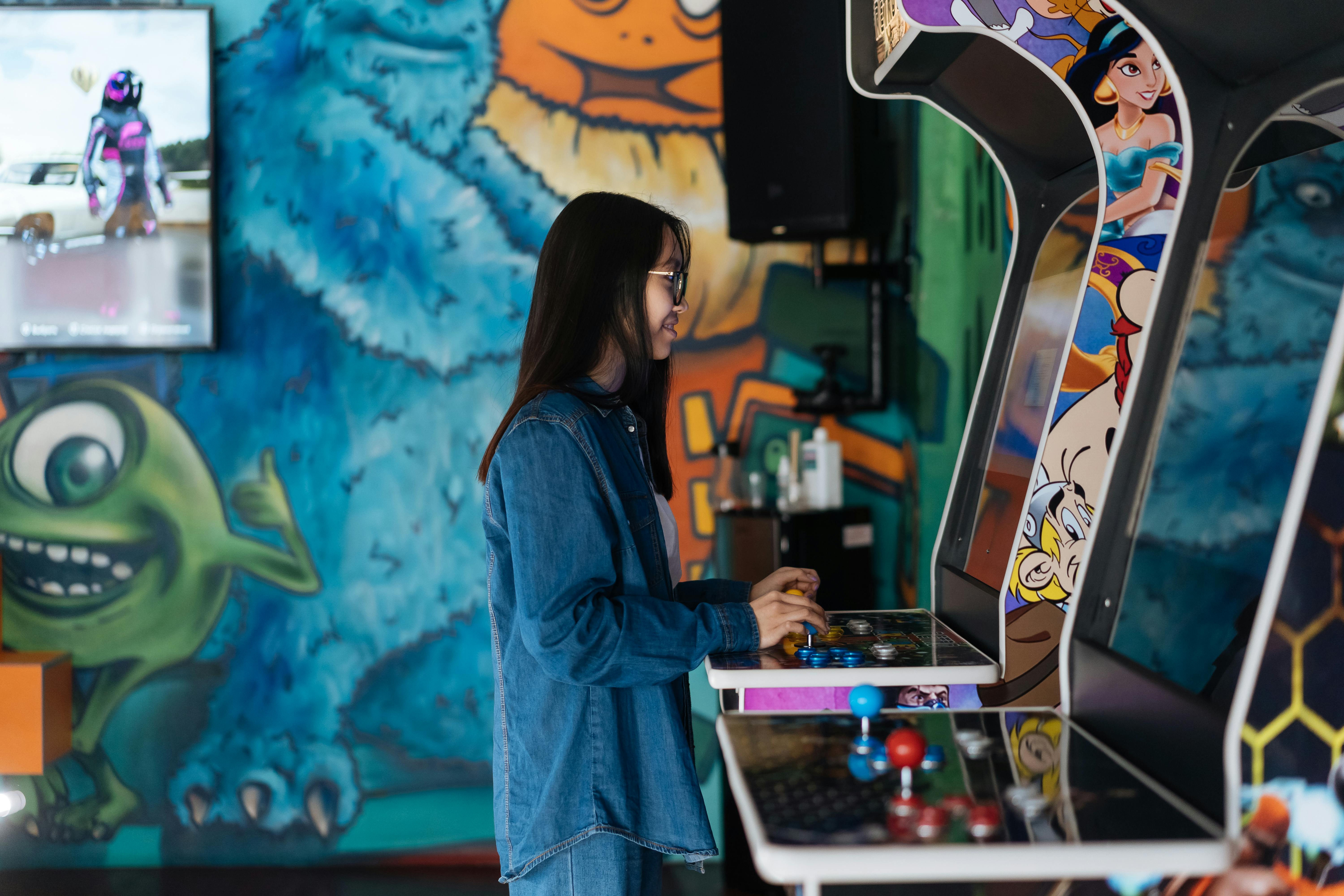 commercial game machine factory