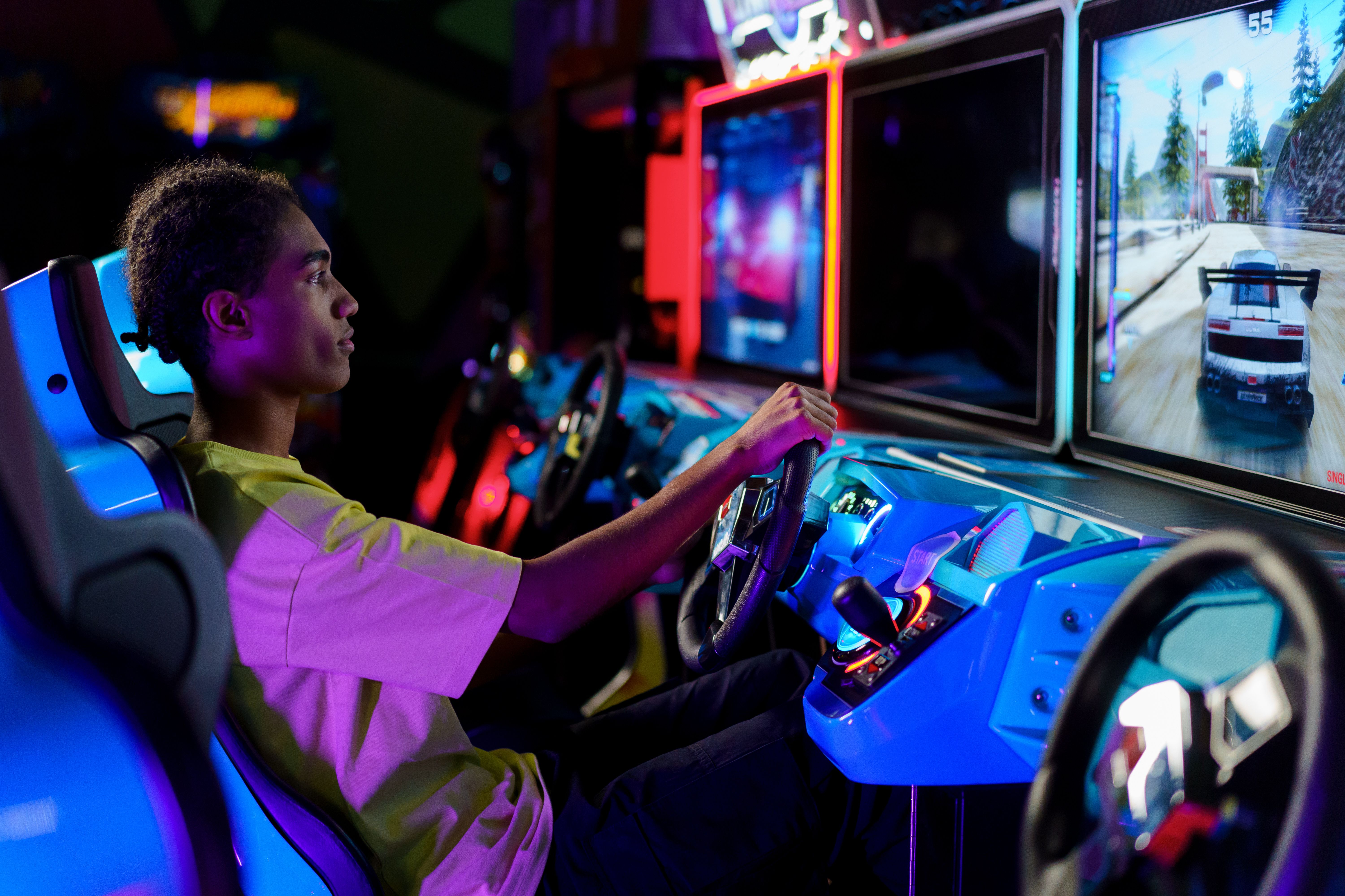 commercial game machine factory