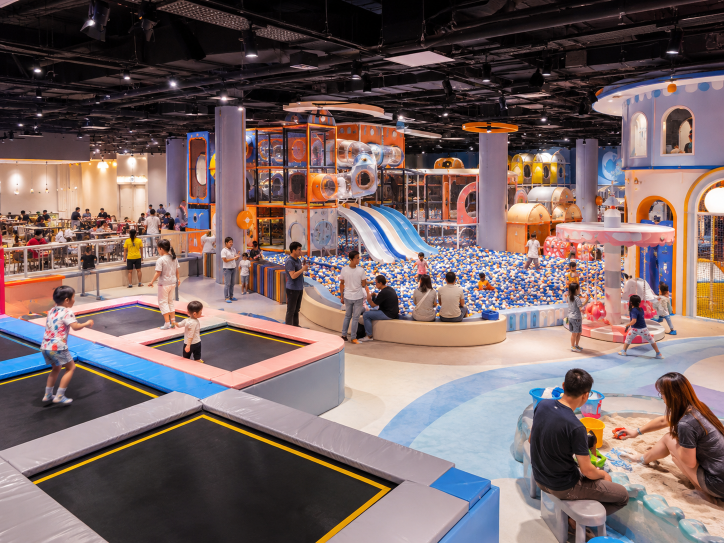 commercial indoor playground manufacturer