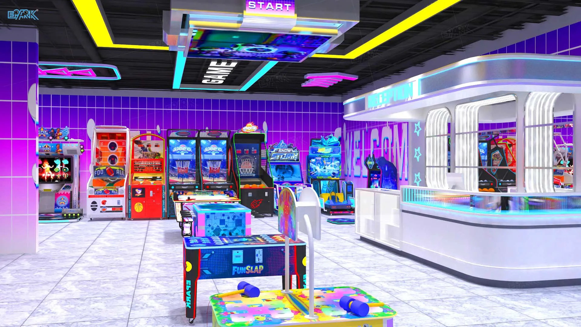 coin operated arcade supplier