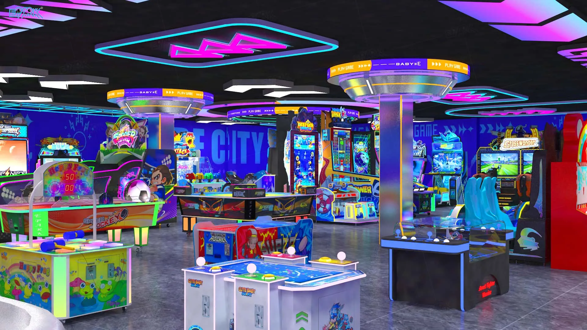 commercial game machine manufacturer