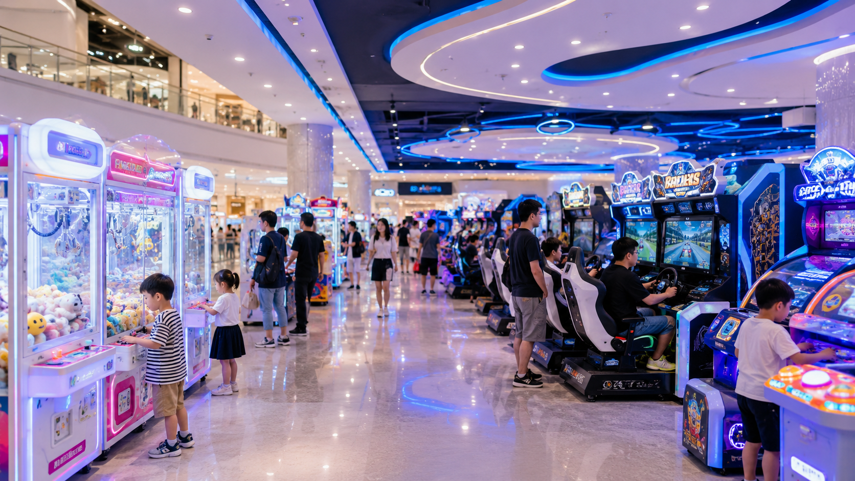 arcade game machine factory