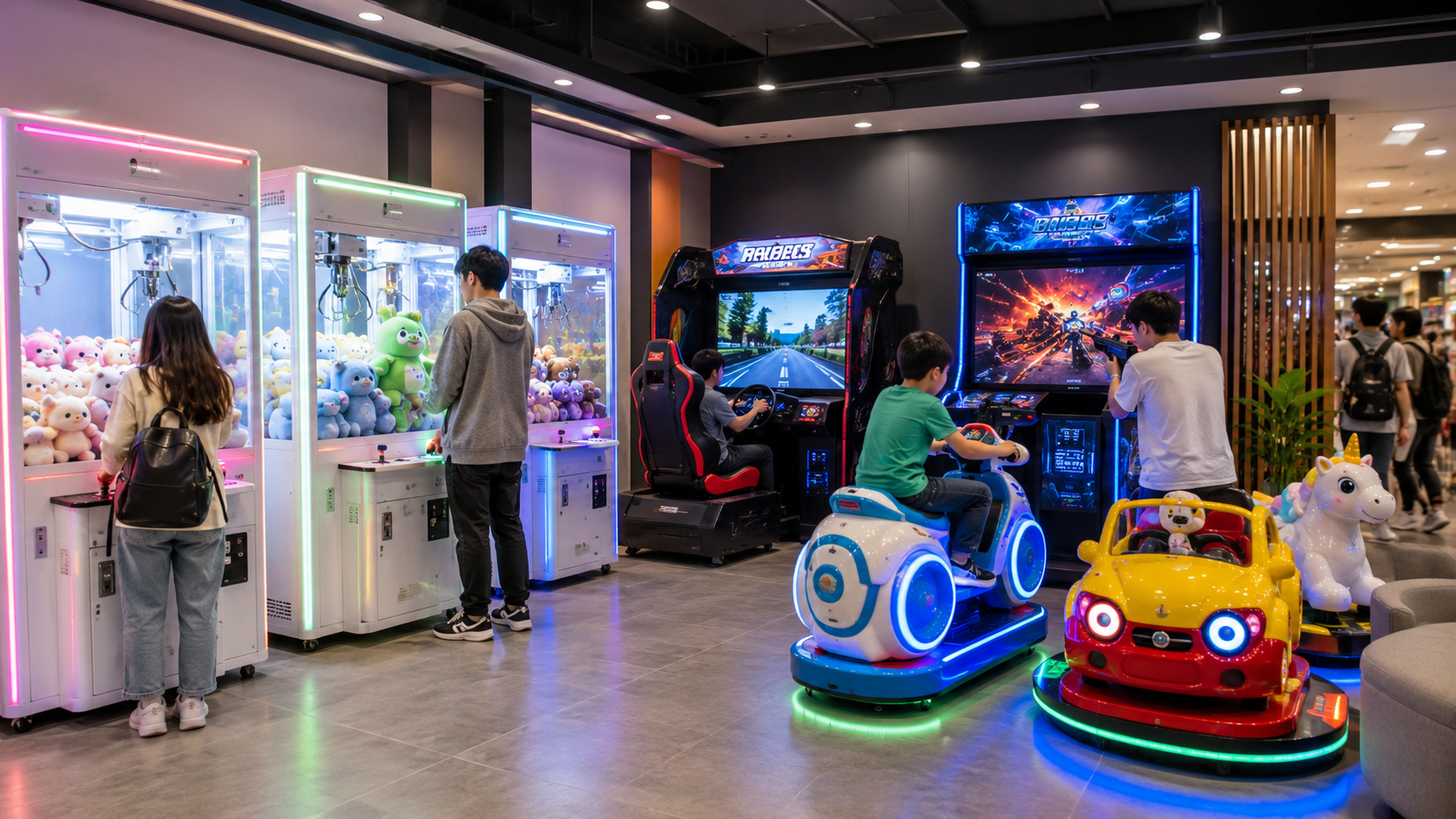 game machine factory