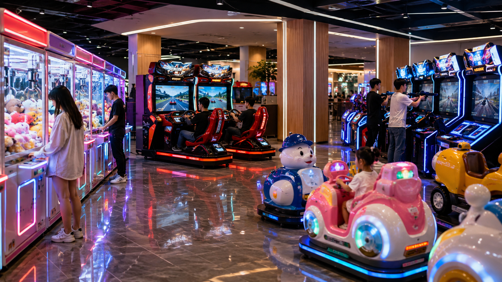 game machine factory