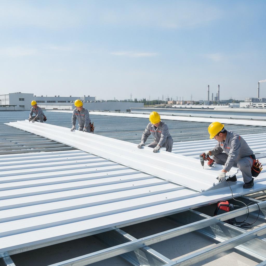 PVC roof panel