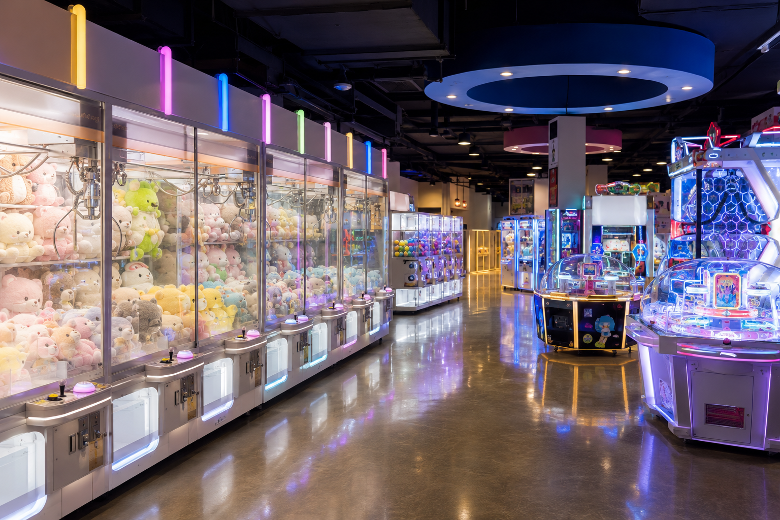 commercial arcade machines