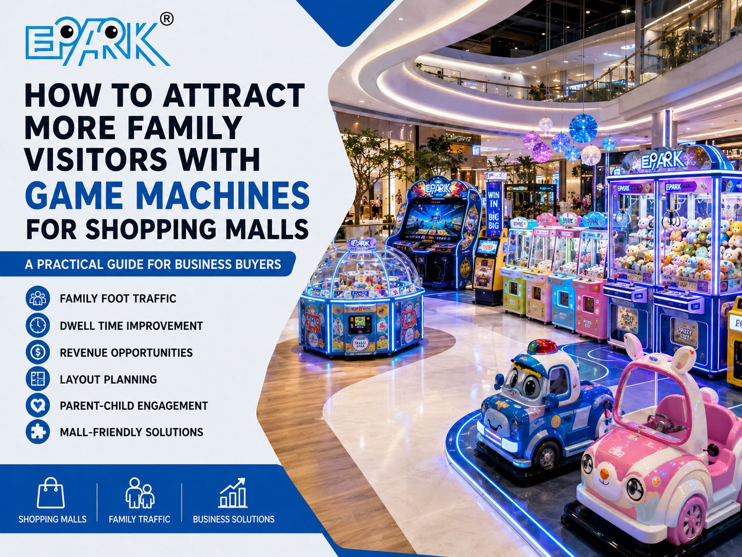 Game Machines for Shopping Malls: How to Attract More Family Visitors