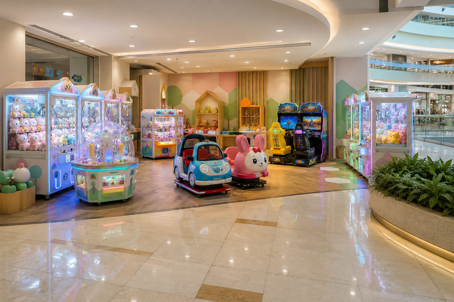 small arcade zone ideas