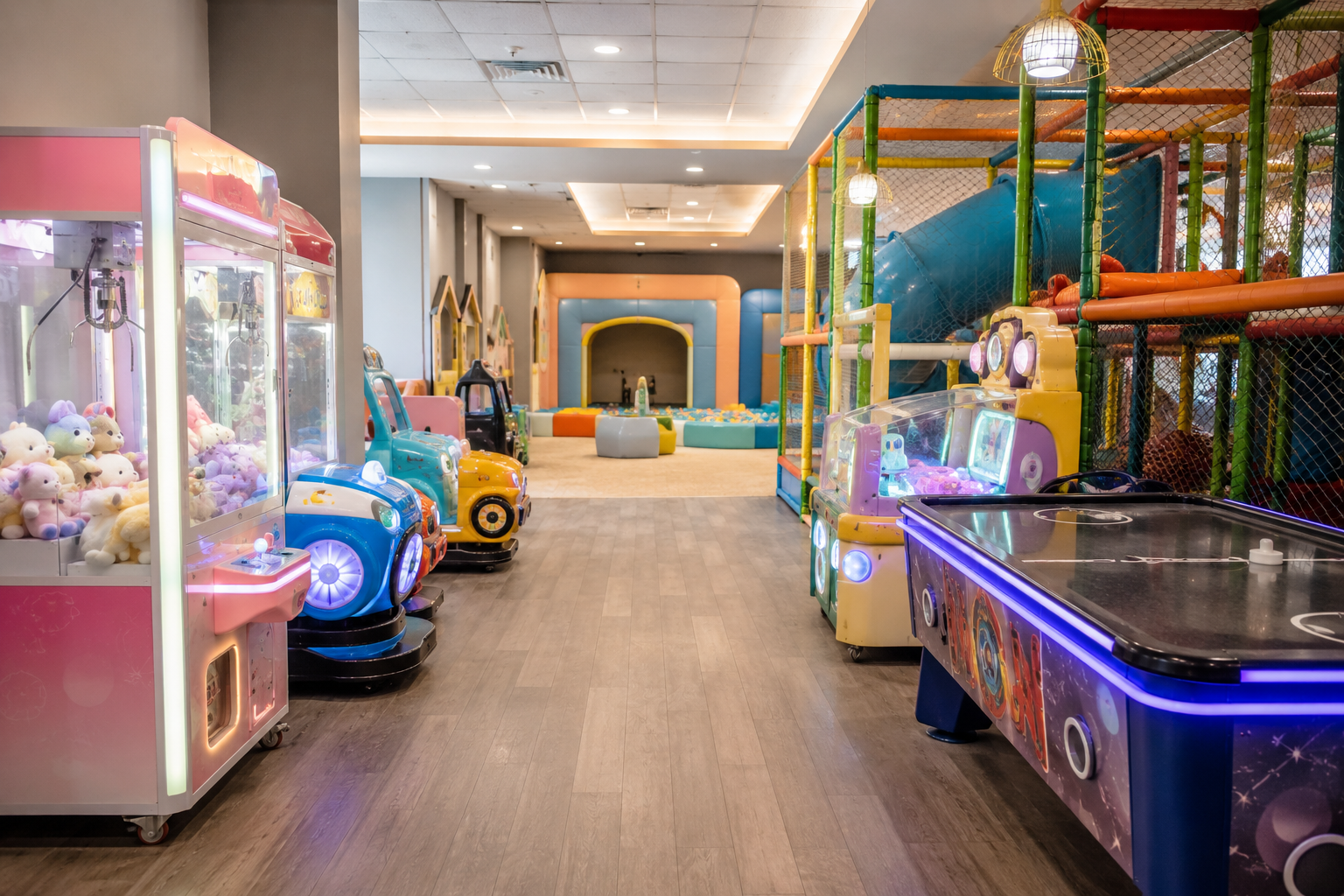 small arcade zone ideas