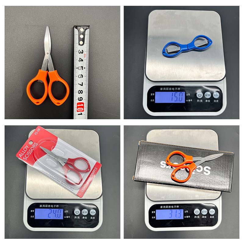Portable angling tool scissors for PE line and lead sheet cutting