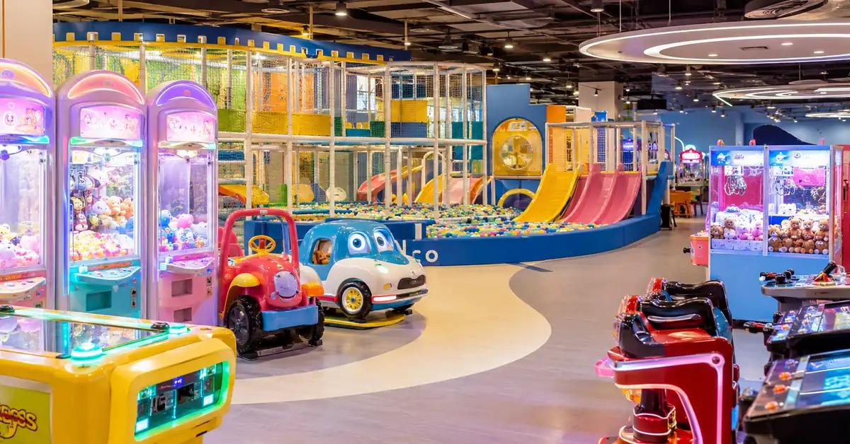 soft play and game machines