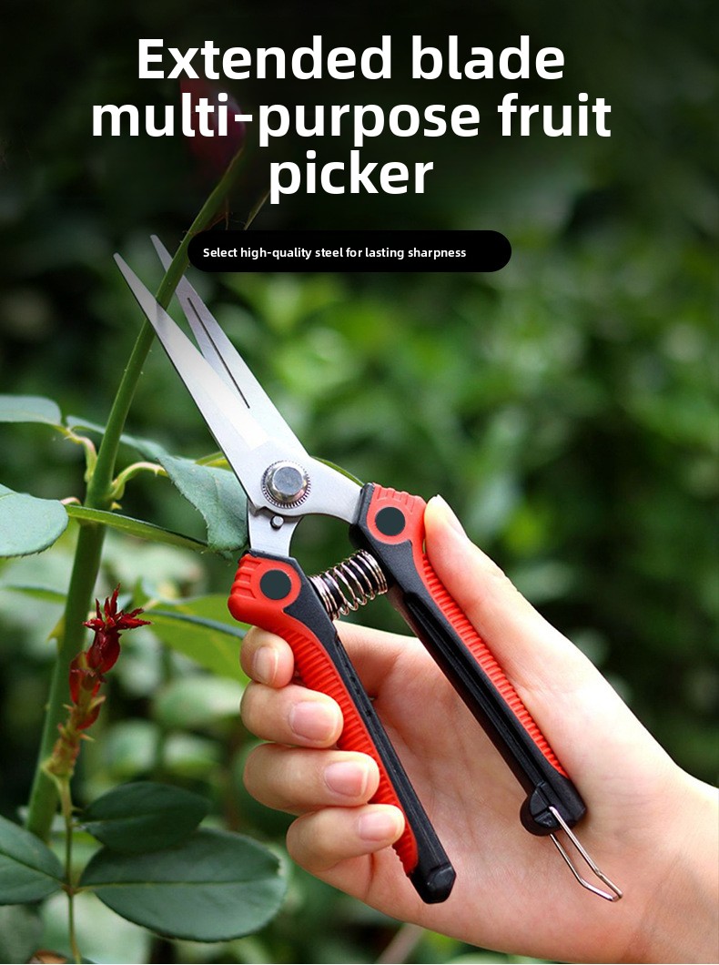 Professional pruning shears set for landscaping work
