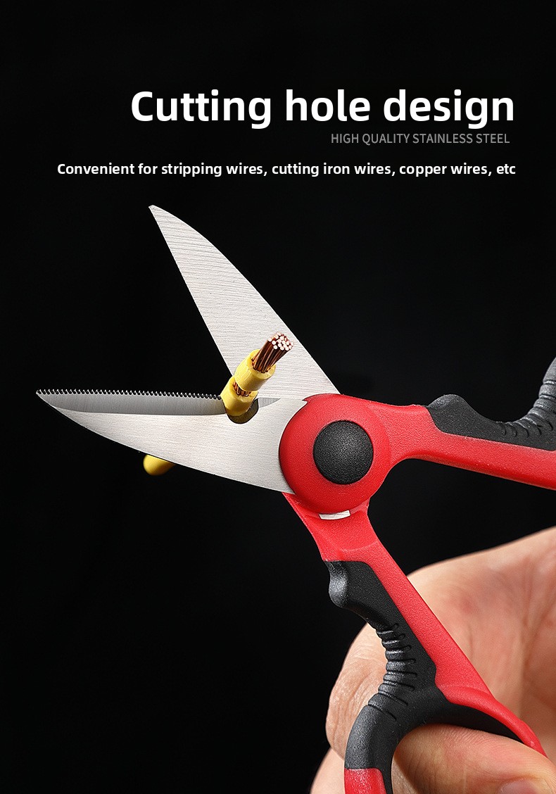Labor-saving garden pruning shears set with storage bag
