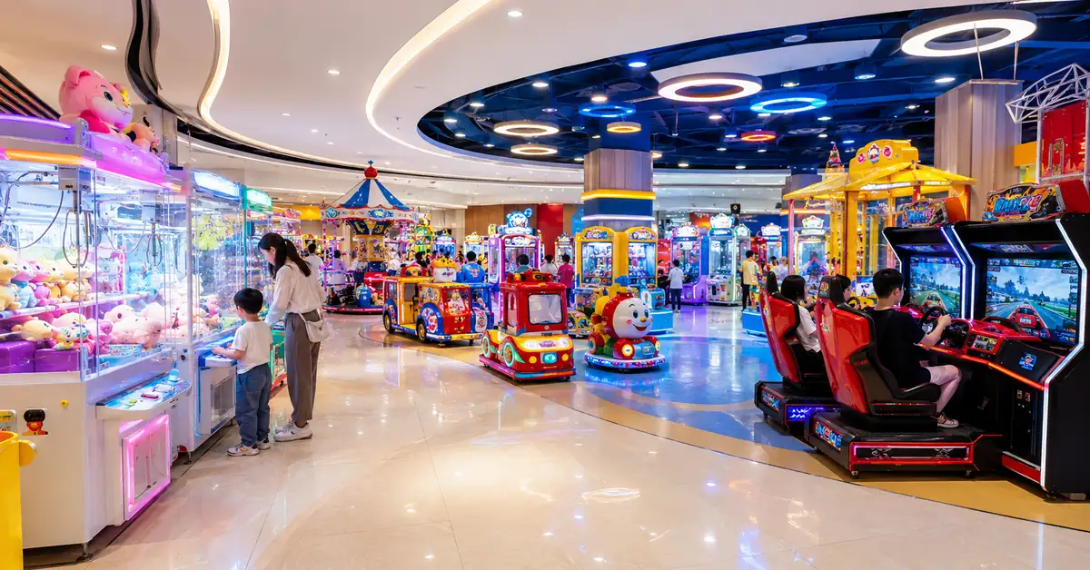 game machines for shopping mall FEC