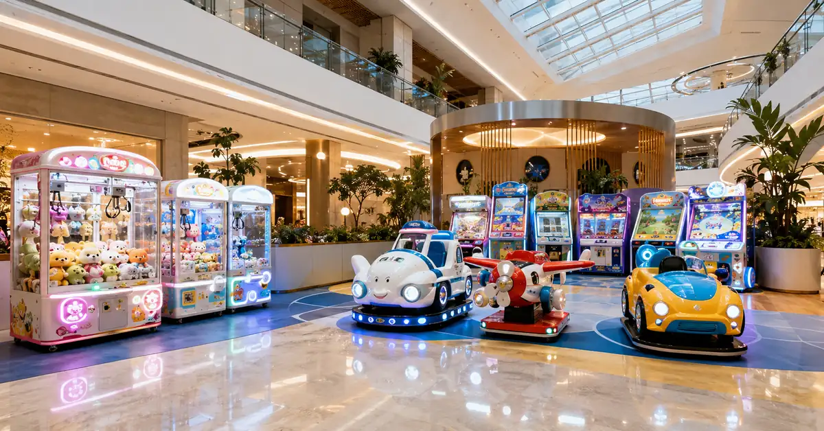 game machines for shopping mall FEC