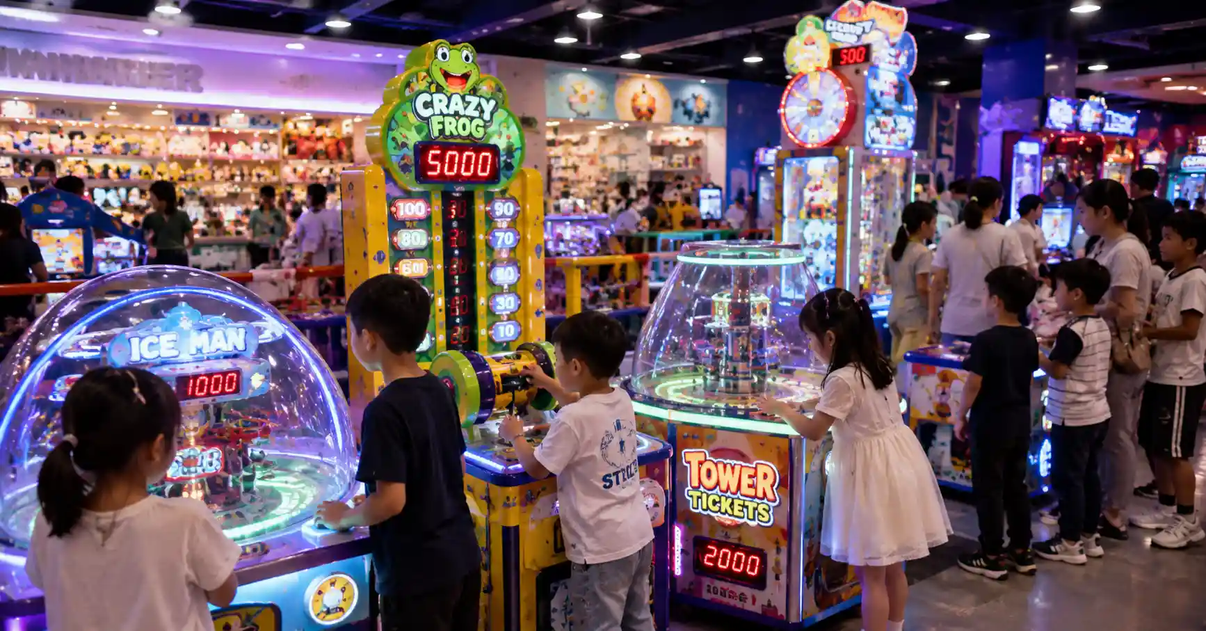 redemption game machines