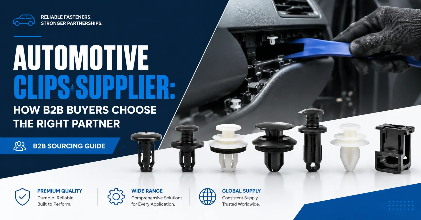 proveedor de clips para automóviles