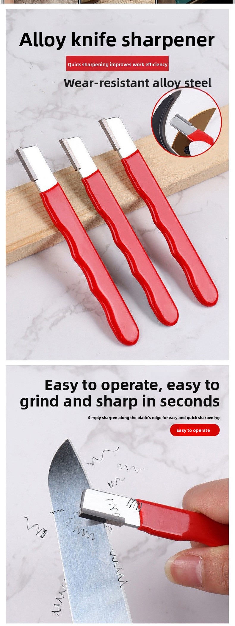 Garden tool set for flowers and fruit trees