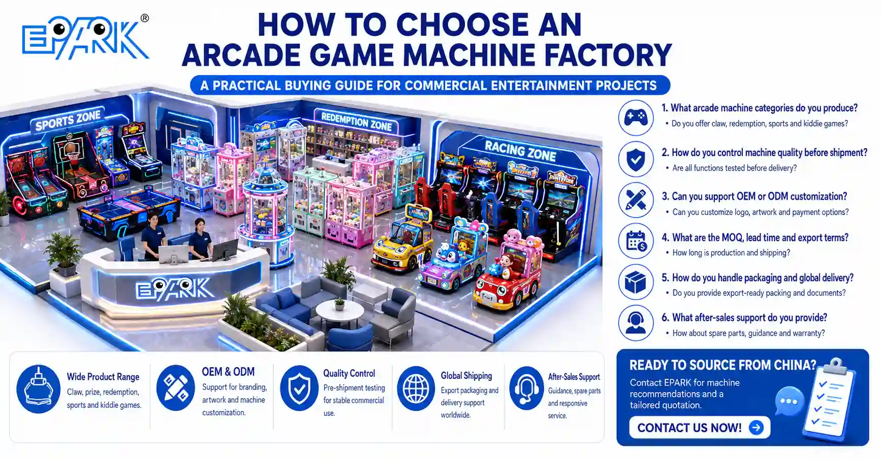Arcade Game Machine Factory: A Practical Buying Guide for Commercial Entertainment Projects