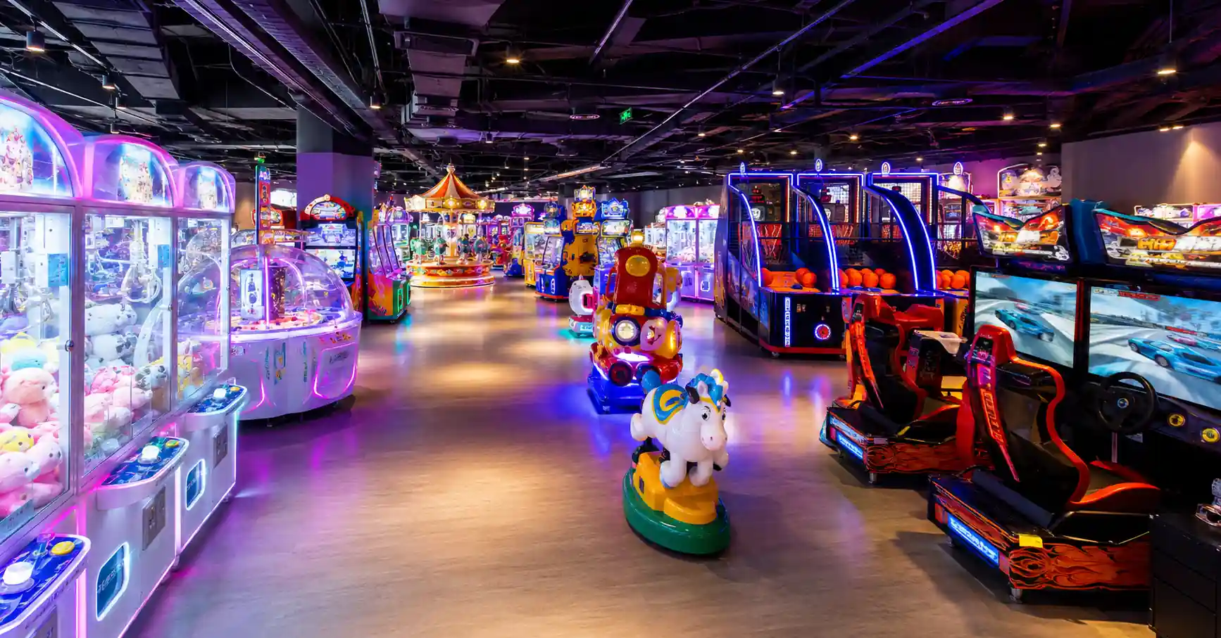 arcade game machine factory