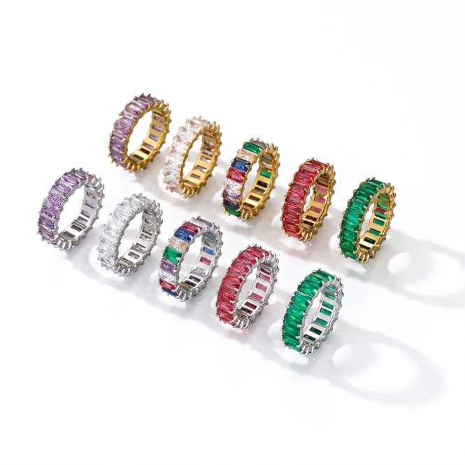 316L Stainless Steel Rings for Stackable Fashion Sets 316L Stainless Steel Rings for Stackable Fashion Sets