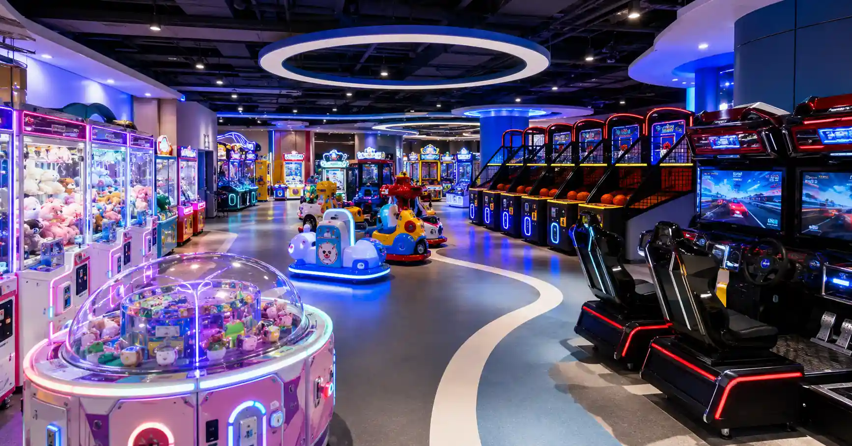 amusement game machine factory