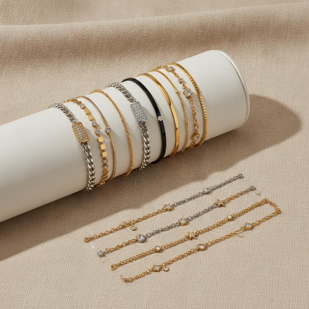 pulsera de acero inoxidable