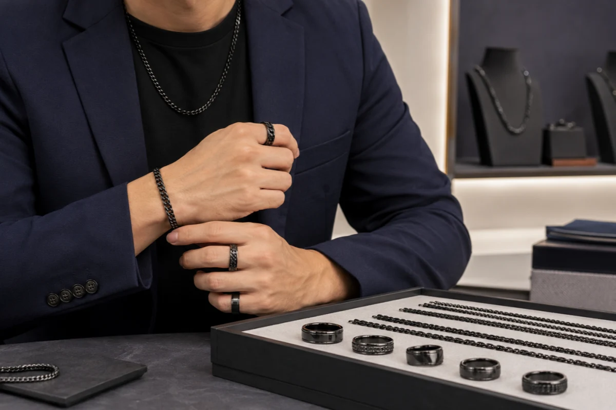 Black PVD Stainless Steel Jewelry: A Technical Buyer's Guide to Coating, Testing & QC Black PVD Stainless Steel Jewelry: A Technical Buyer's Guide to Coating, Testing & QC