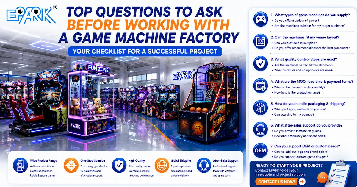 Arcade Machine Factory China: A Practical Buying Guide for Global Buyers
