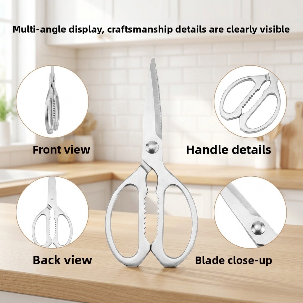 Multi-purpose kitchen shears